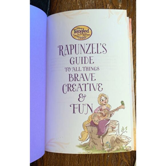 Rapunzel’s Guide to All Things Brave, Creative, & Fun Disney Activity Book Hair - Picture 2 of 16